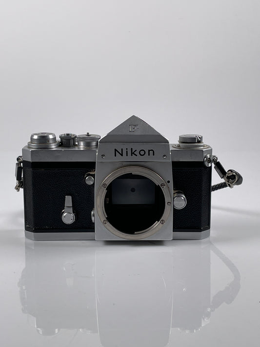 Nikon F Standard Prism SLR Camera Body Ser: 64XXXXX Chrome NPK