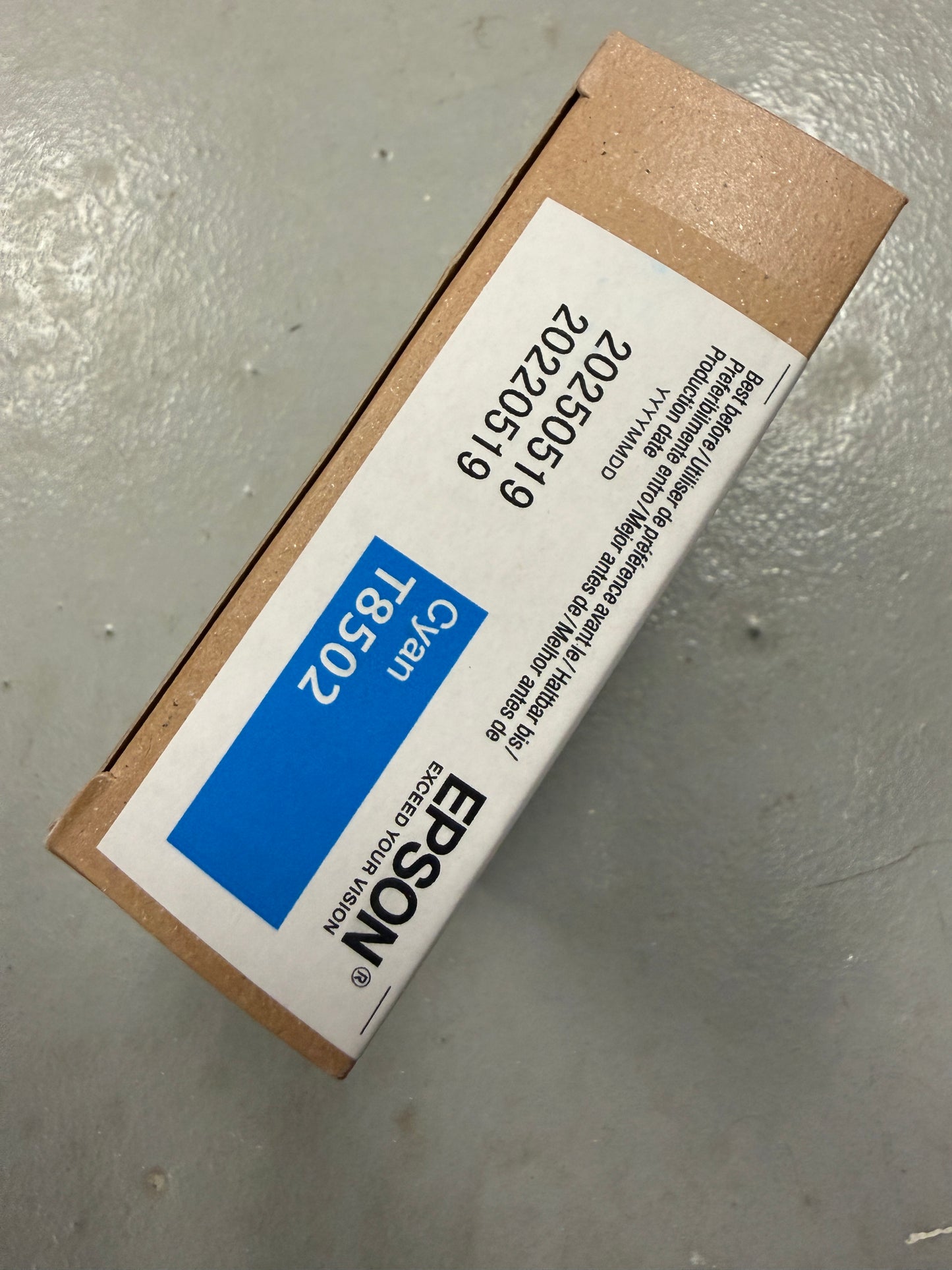 NEW Epson CYAN T8502 UltraChrome HD Ink SC-P800 exp 2025
