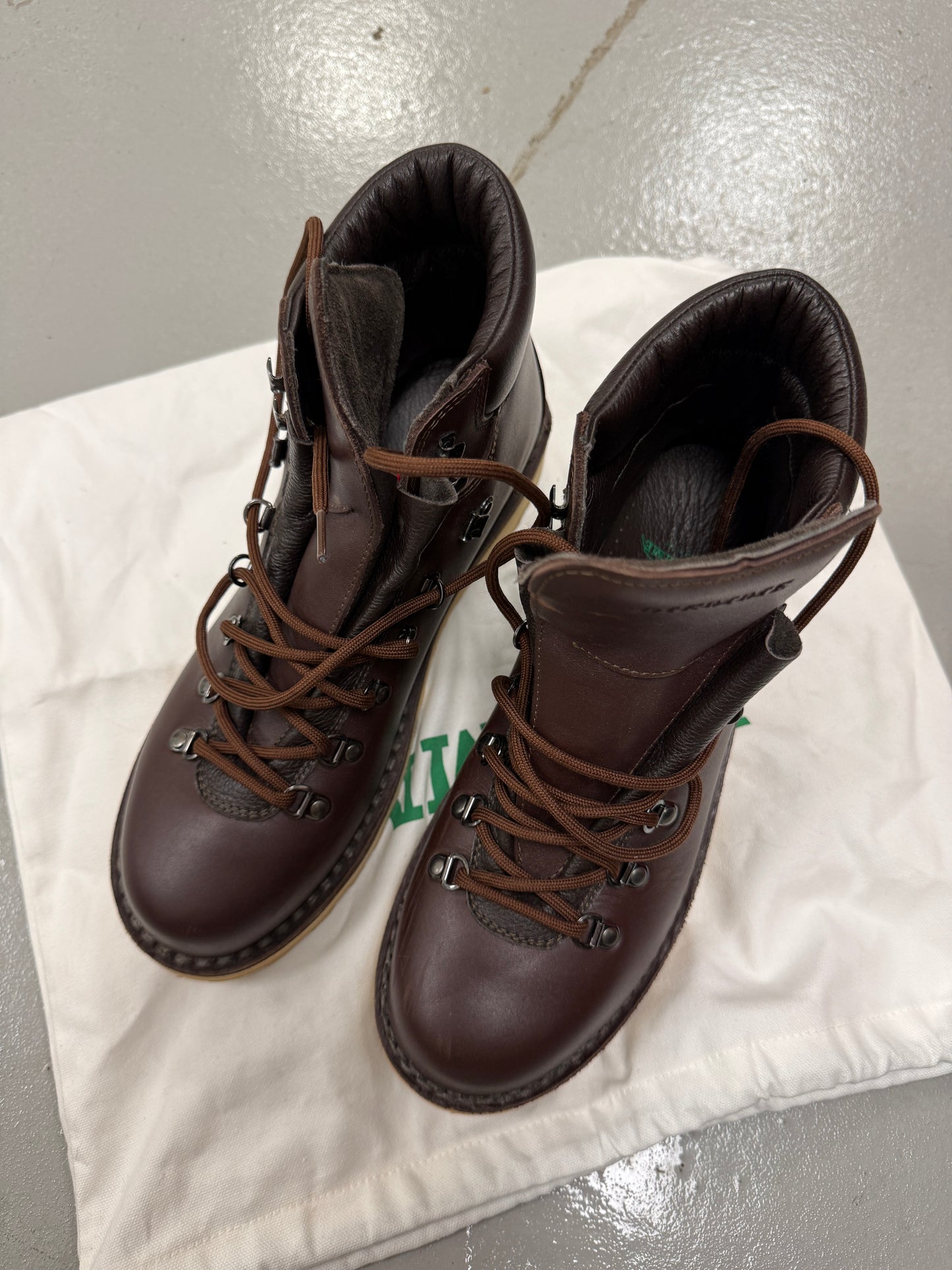 Diemme Roccia Vet Brown size 44 Full Grain Leather Mens Hiking Boots