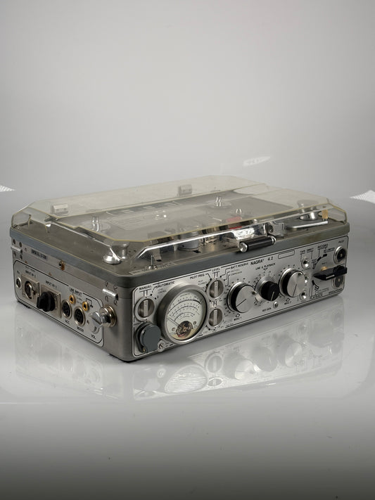 Kudelski Nagra 4.2 Reel to reel field tape recorder RARE