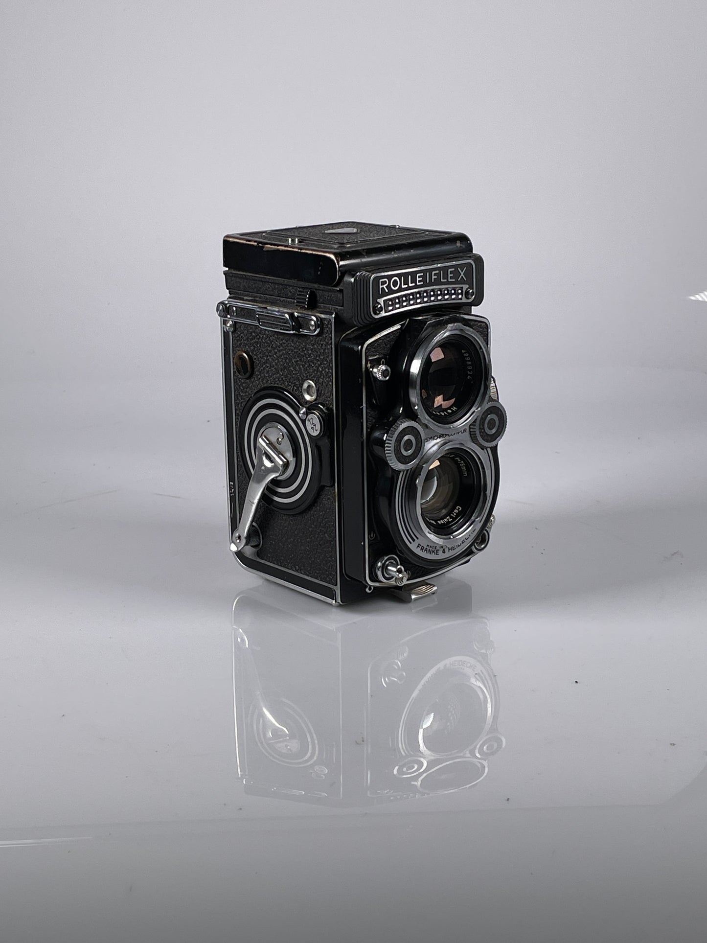 Rollei Rolleiflex 3.5F Planar 75mm F3.5 6x6 film camera TLR 12/24 Type 3