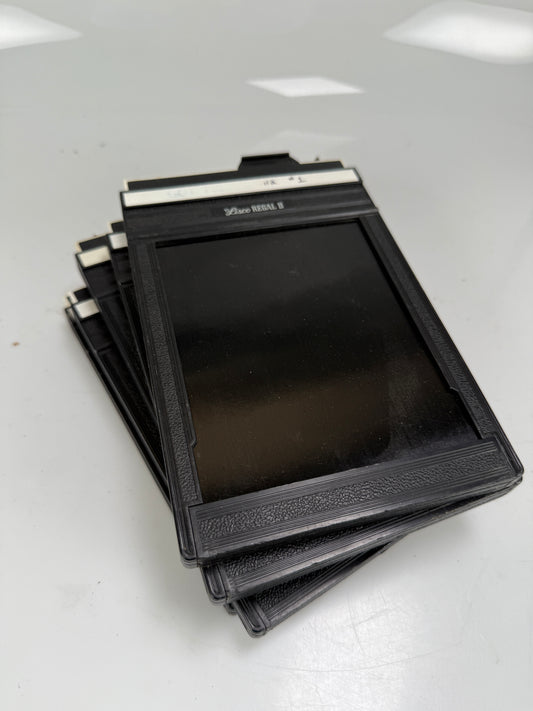 Lisco Regal II 4x5 Cut Sheet Film Holder Plastic LOT of 5