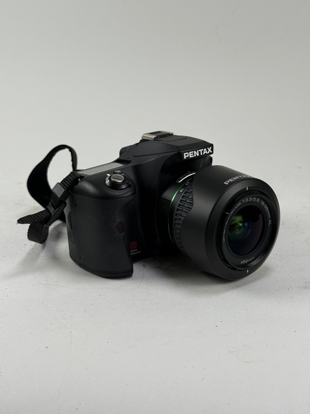 Pentax K100D Digital SLR Camera kit w/ 18-55, 50-200mm lens