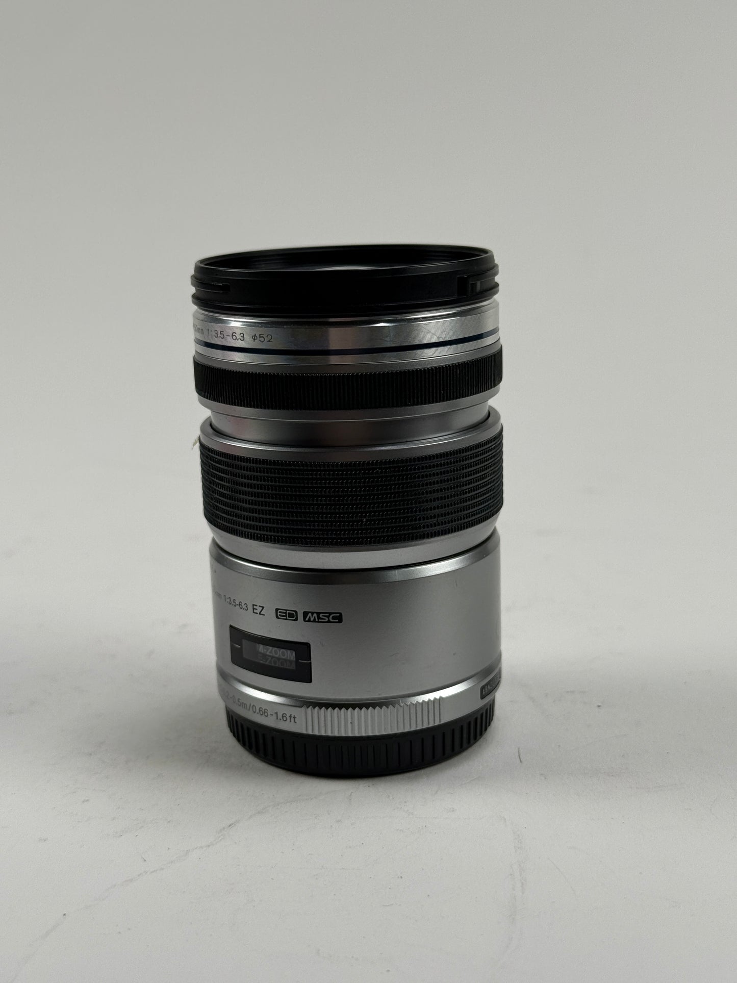 OLYMPUS 12-50mm F3.5-6.3 M.ZUIKO Digital ED EZ Lens silver