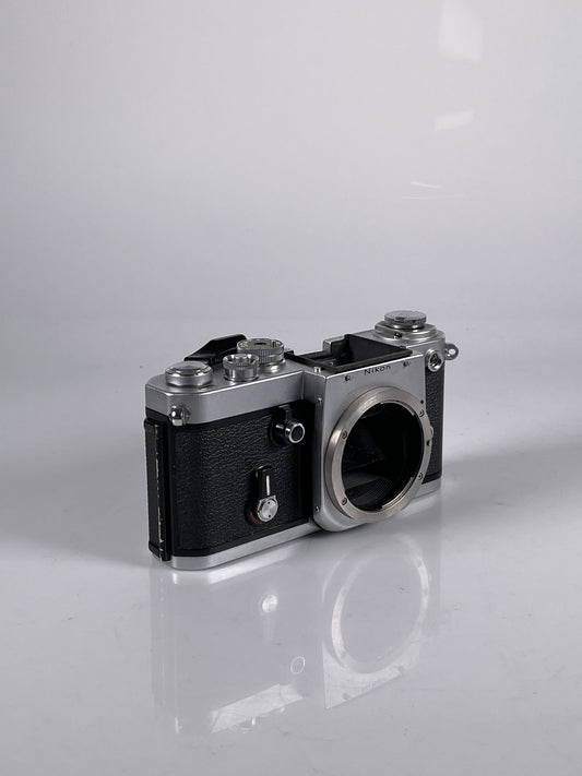 Nikon F2 Chrome body without finder 35mm film camera