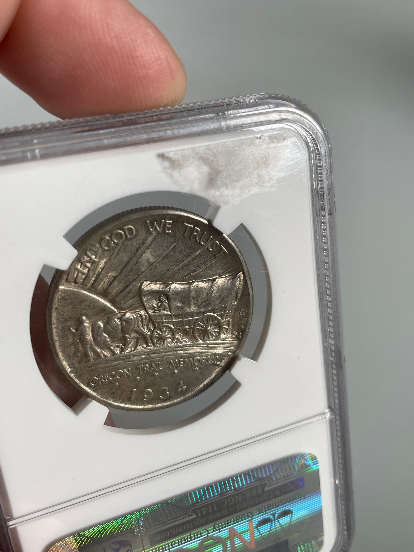 1934 D Oregon Trail 50c Commemorative NGC MS65