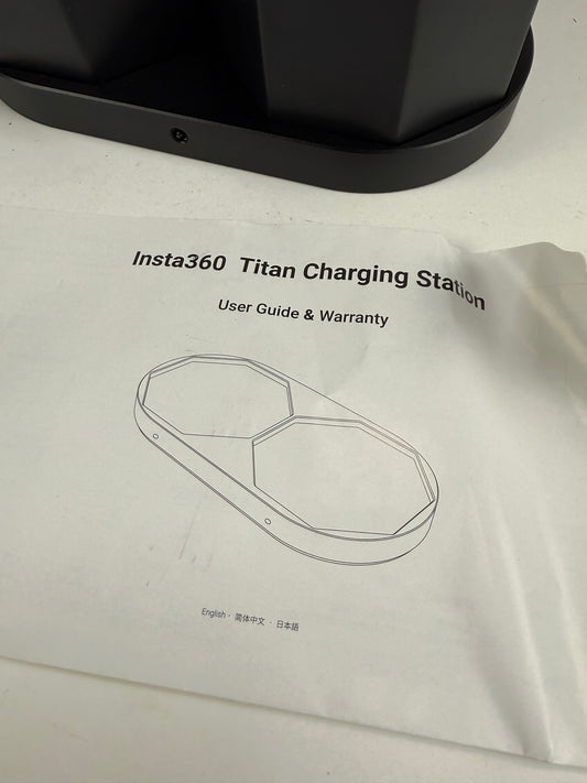 Insta360 Battery Charging Station for Titan VR Camera with 2 batteries