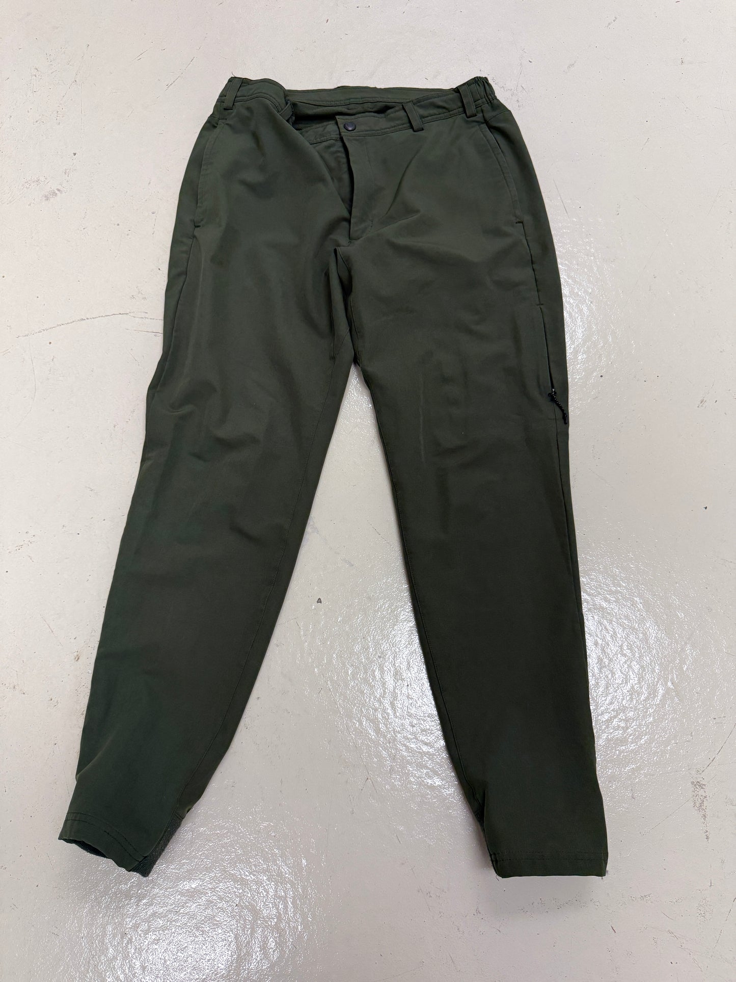 Mack Weldon Mens Medium Green Jogger Pants Flex Fabric Elastic Waist