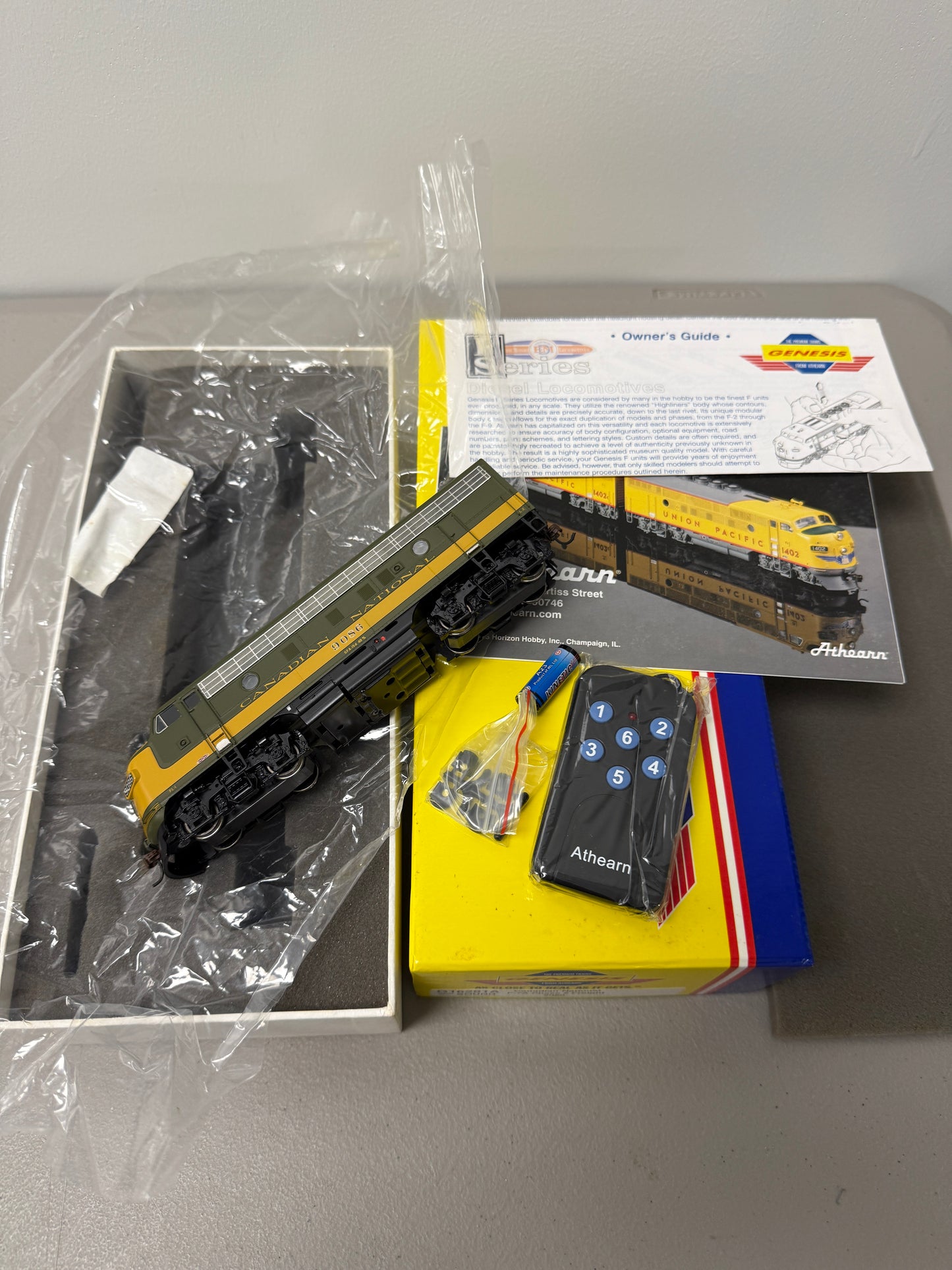 HO Genesis G16261A 9086 Canadian National F7A Phase 2 Freight With Sound
