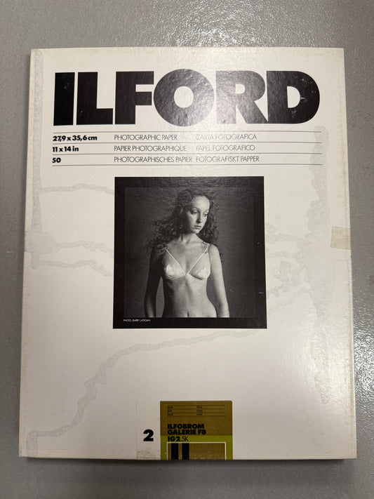 Ilford Ilfobrom Galerie 2.5K 11"x14" Photo Paper 50 sheets unopened NOS fibre