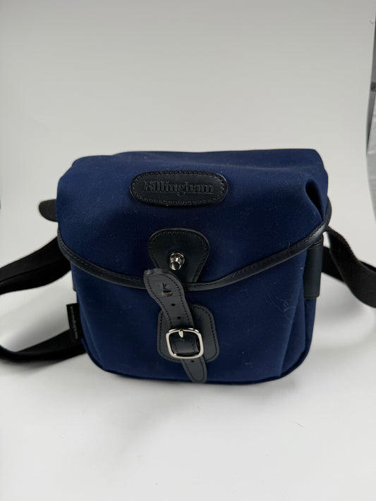 Billingham Hadley Digital Camera Bag (Navy Canvas /black Leather) limited