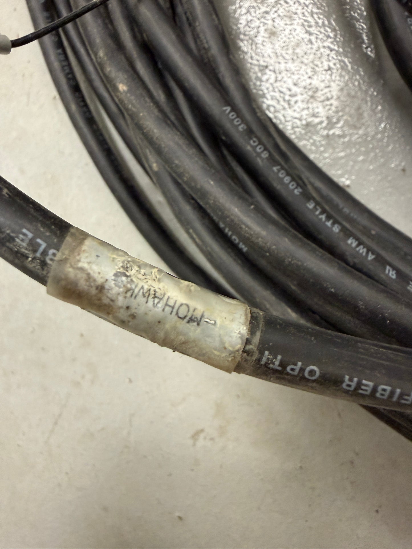 Mowhawk LEMO FGW-PHW Hybrid Fiber Optic Cable SMPTE 311M COMPOSITE