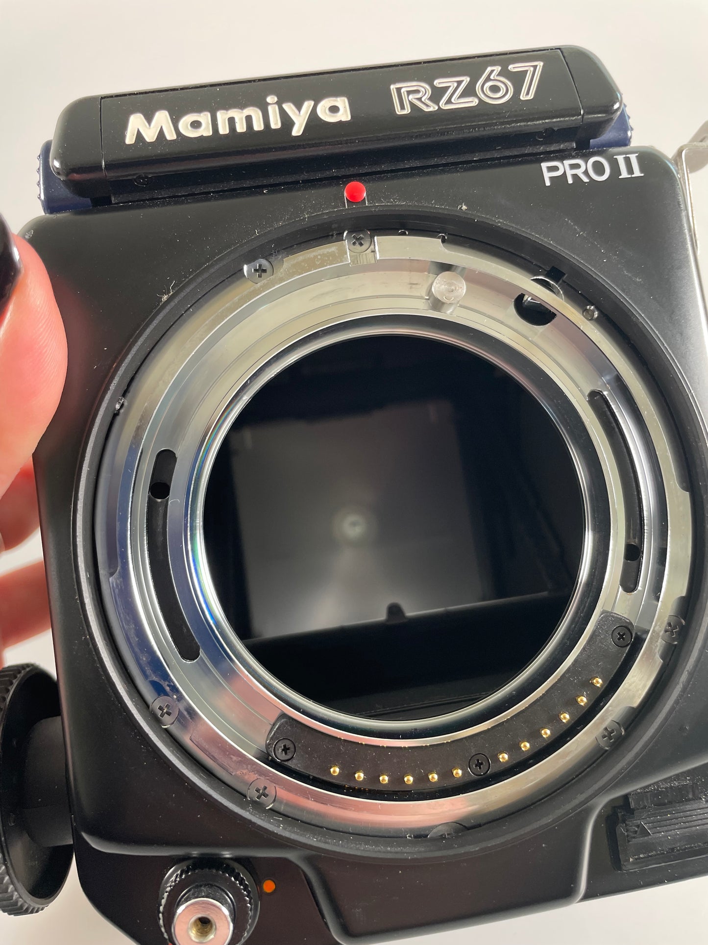 Mamiya RZ67 Pro II body medium format camera w/ waist level finder