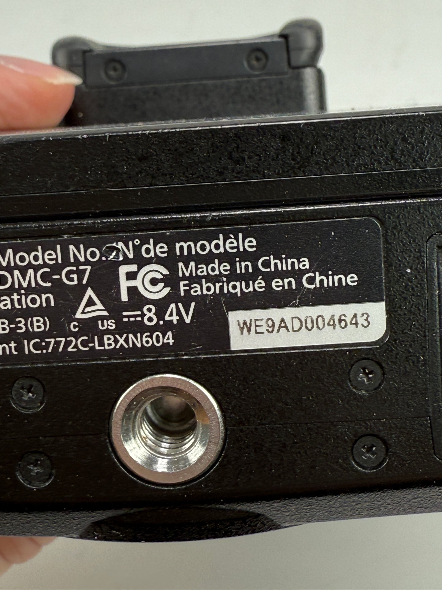 Panasonic Lumix DMC-G7 16MP Mirrorless MFT Digital Camera Body