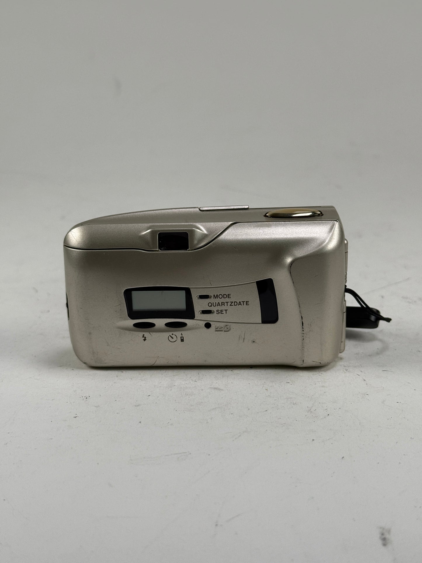 Olympus Stylus Epic DLX MJU II 35mm point and shoot p&s film camera 35mm f2.8 chrome/silver