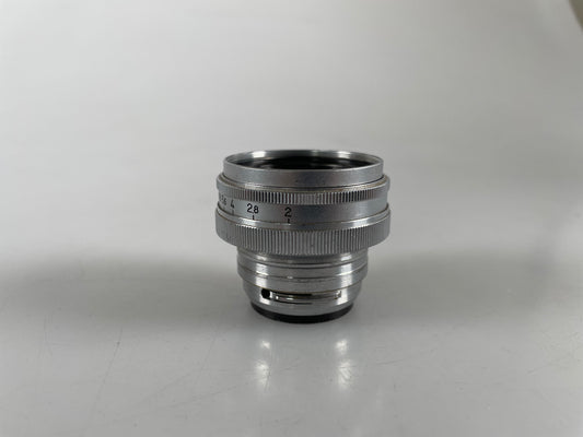 Nikon Nikkor H.C 5cm 50mm f2 LTM S Mount Lens