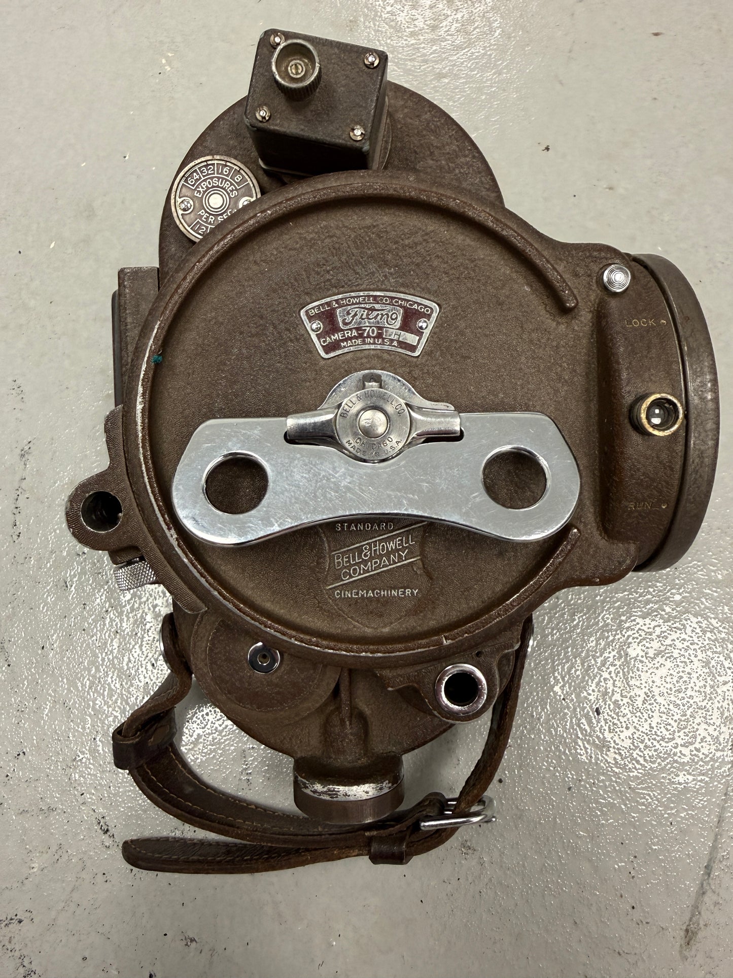 Bell & Howell Filmo 70 H 16mm Motion Picture Cine Camera