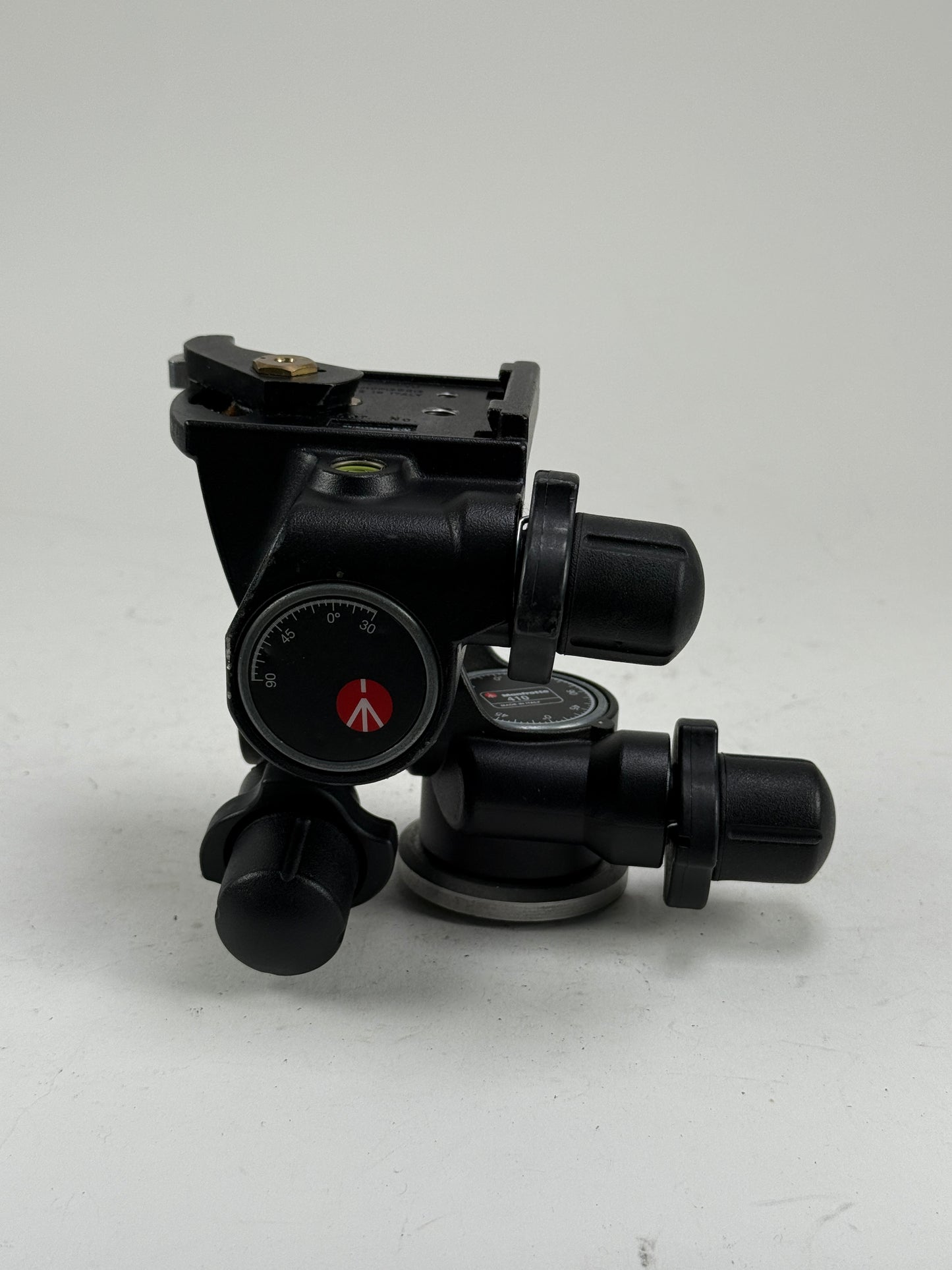 Manfrotto 410 Geared Head (3275) Video Camera Tripod Head Micro Adjustments