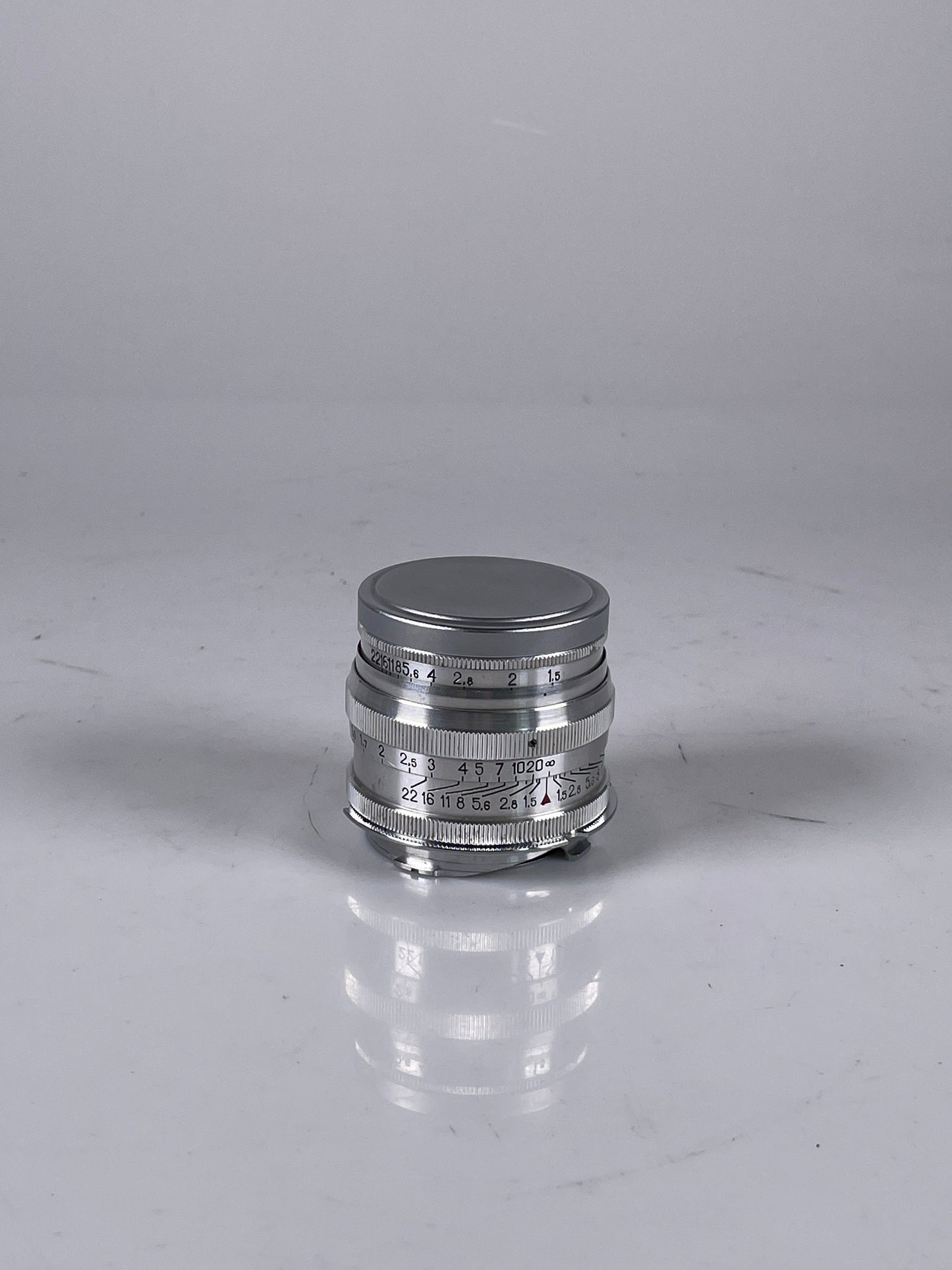 Russian Jupiter-3 5cm 50mm f1.5 Red P Lens FED Zorki Leica L39 LTM