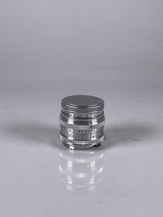 Russian Jupiter-3 5cm 50mm f1.5 Red P Lens FED Zorki Leica L39 LTM