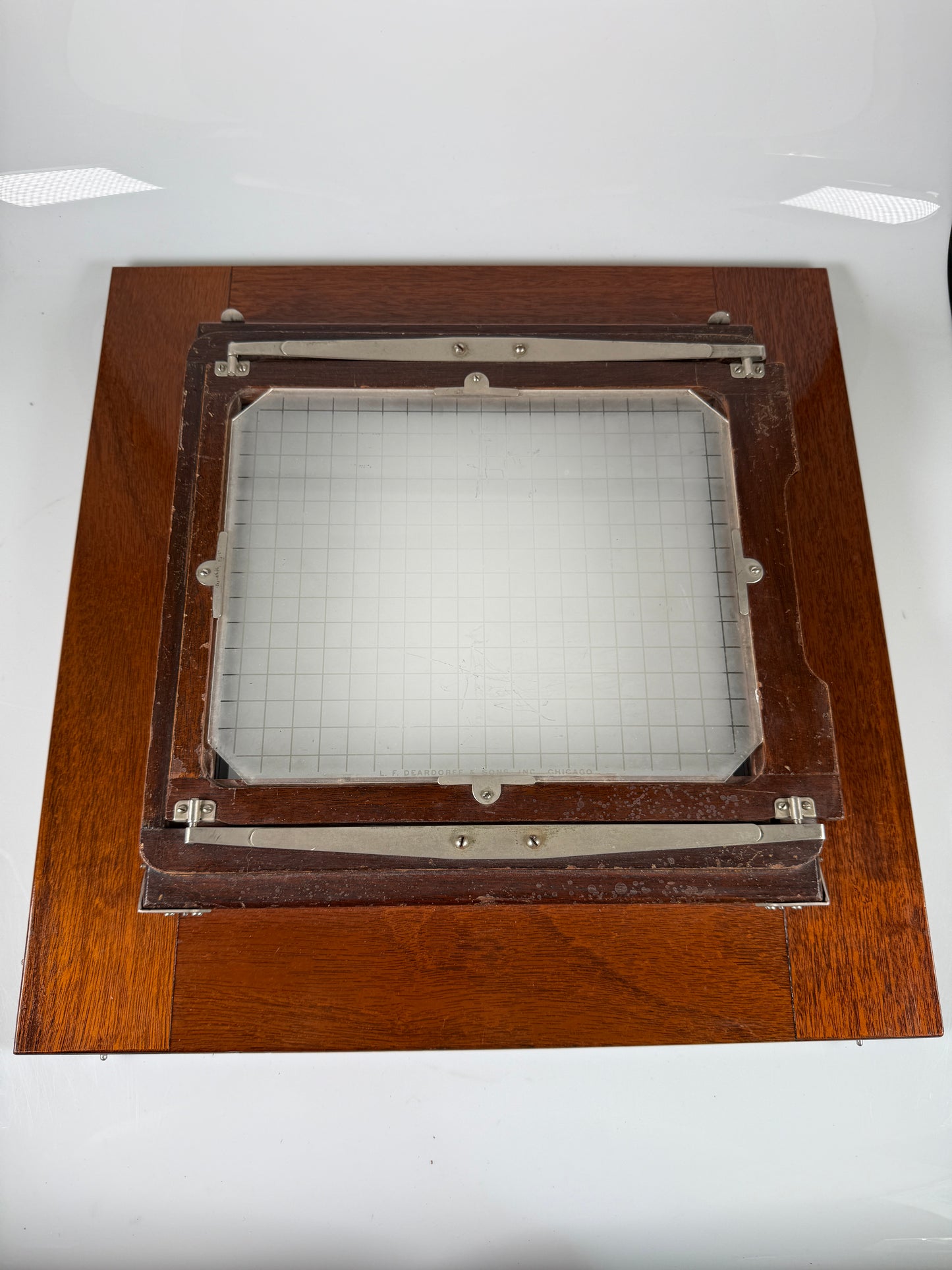 Deardorff 11x14 to 8x10 Reducing Ground Glass Back camera RARE