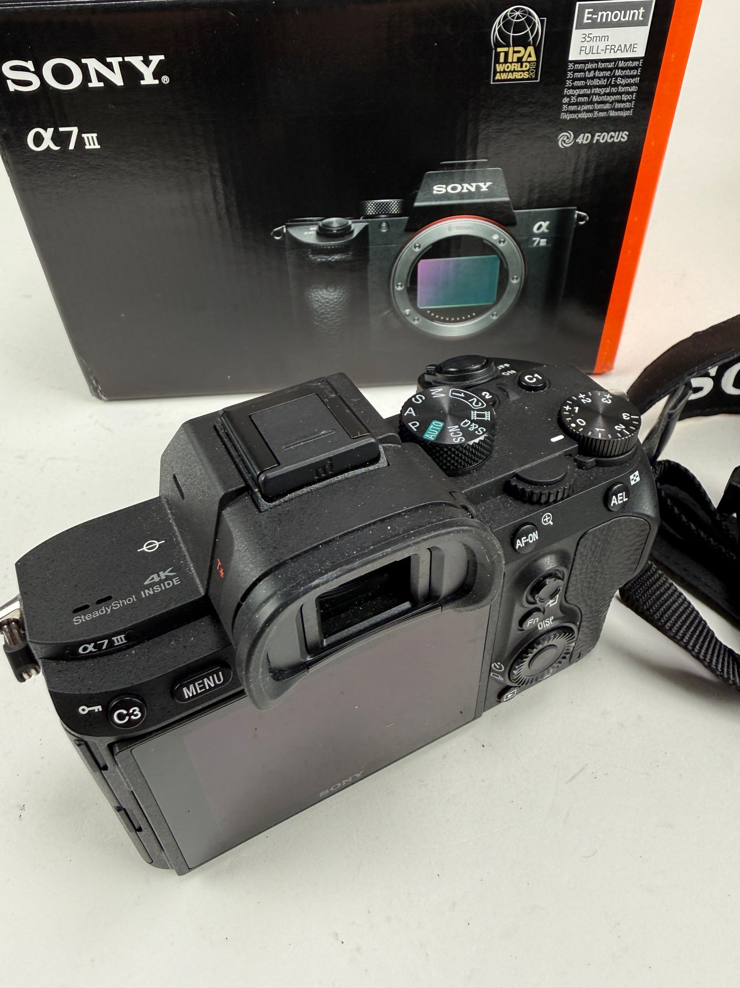 Sony Alpha A7III 24 MP Full-Frame Mirrorless Camera (Body Only) SC: 744