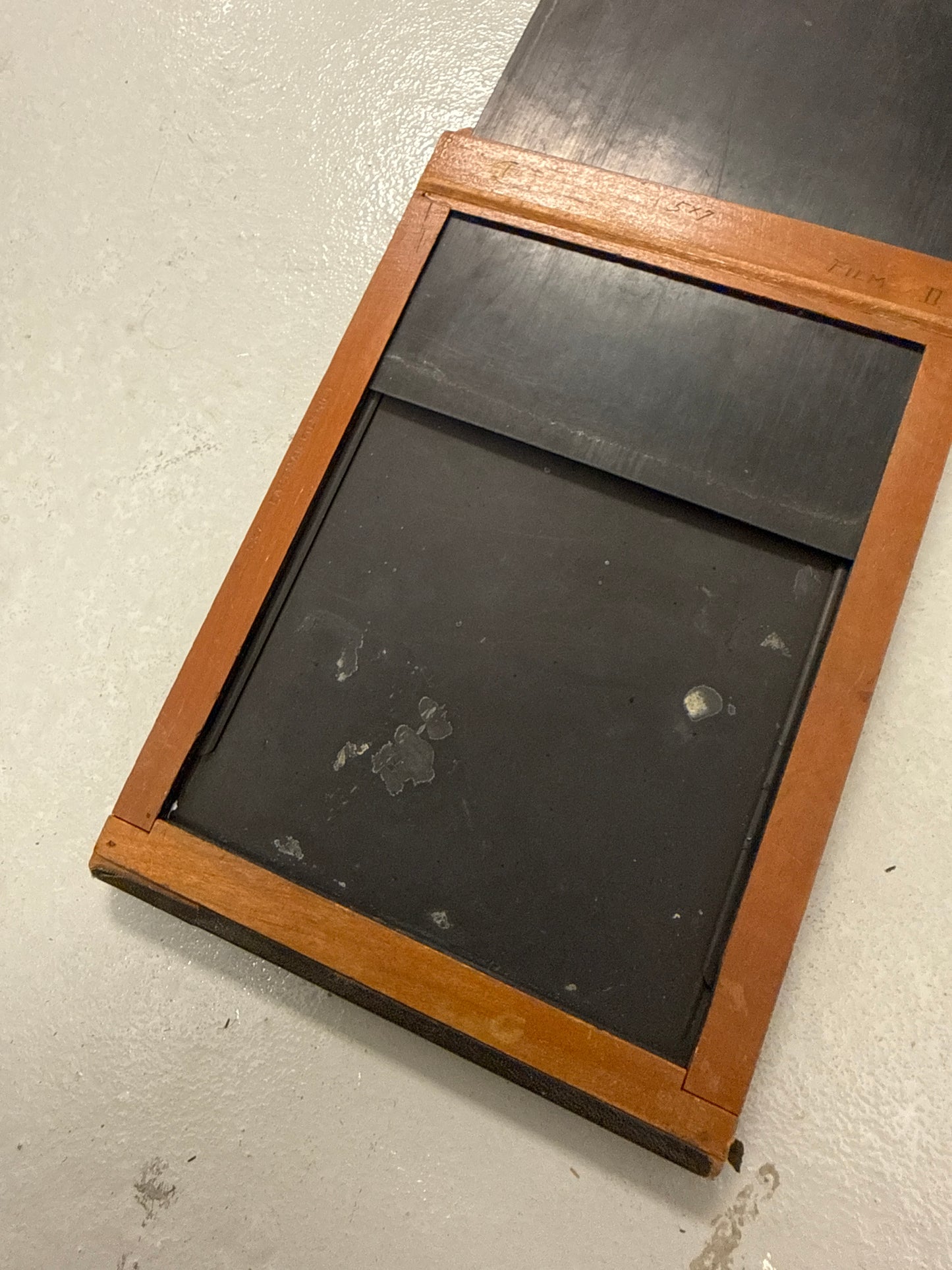 Kodak wooden 5x7 Cut Sheet Film Holder