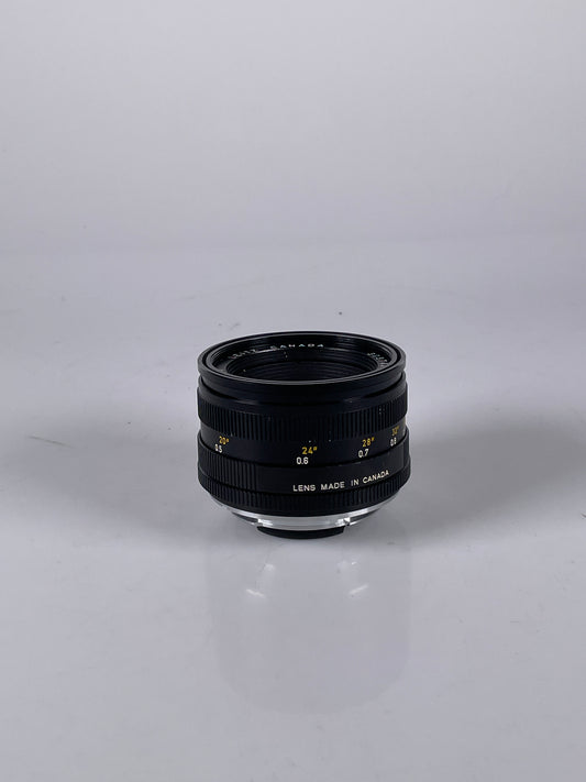 Leica Summicron-R 50mm f/2 MF 3 Cam Lens Film
