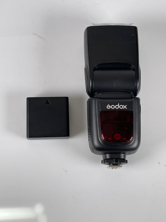 Godox V860II-F Camera Flash Speedlite w/ extra battery Fujifilm