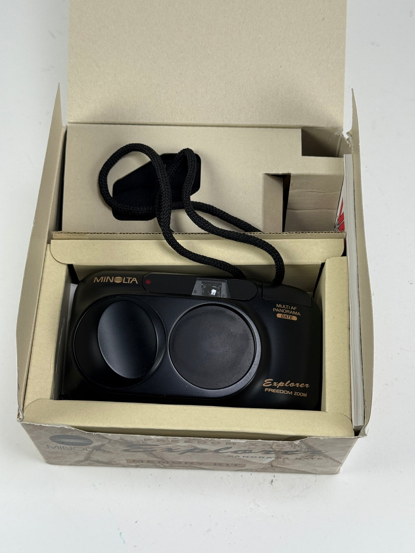 Minolta Explorer Freedom Zoom 35mm Point & Shoot Film Camera