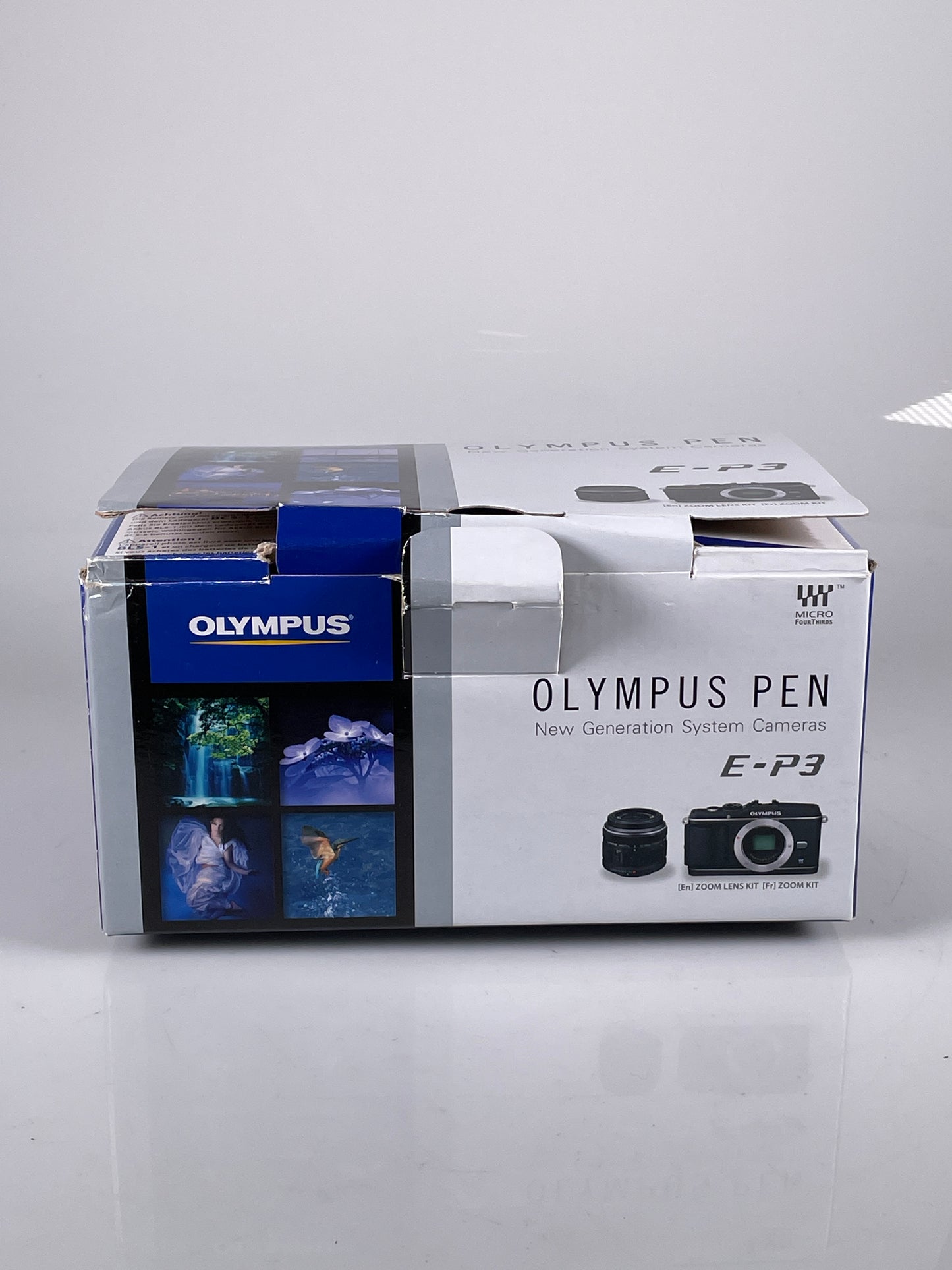OLYMPUS PEN E-P3 12.3 MP Mirrorless DSLR Camera + 14-42mm Lens kit black