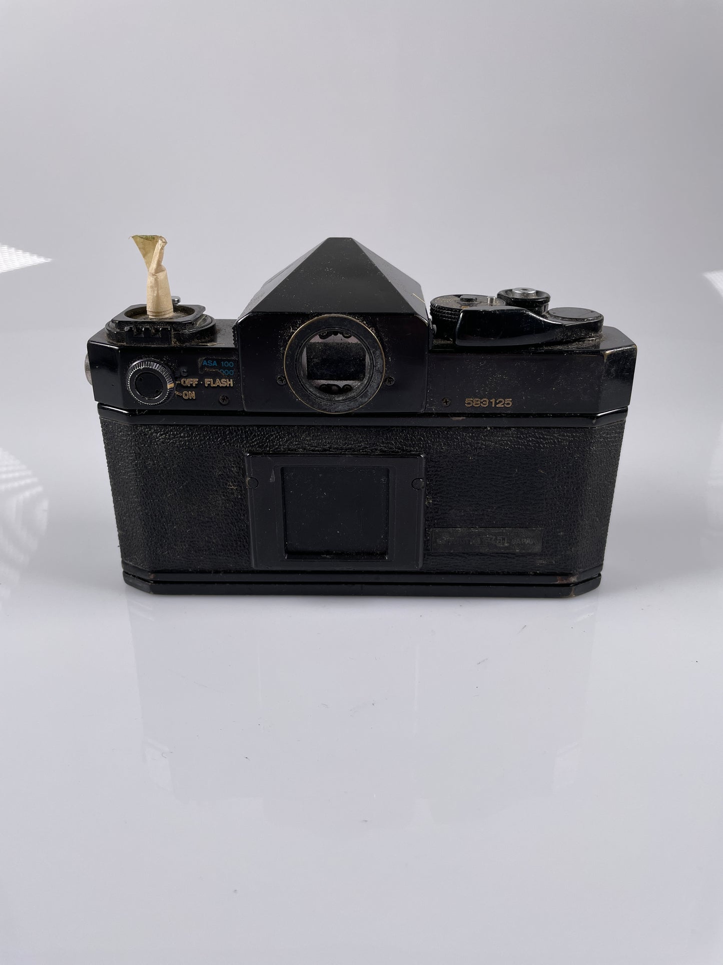 Canon F-1 Black 35mm SLR Film Camera Body