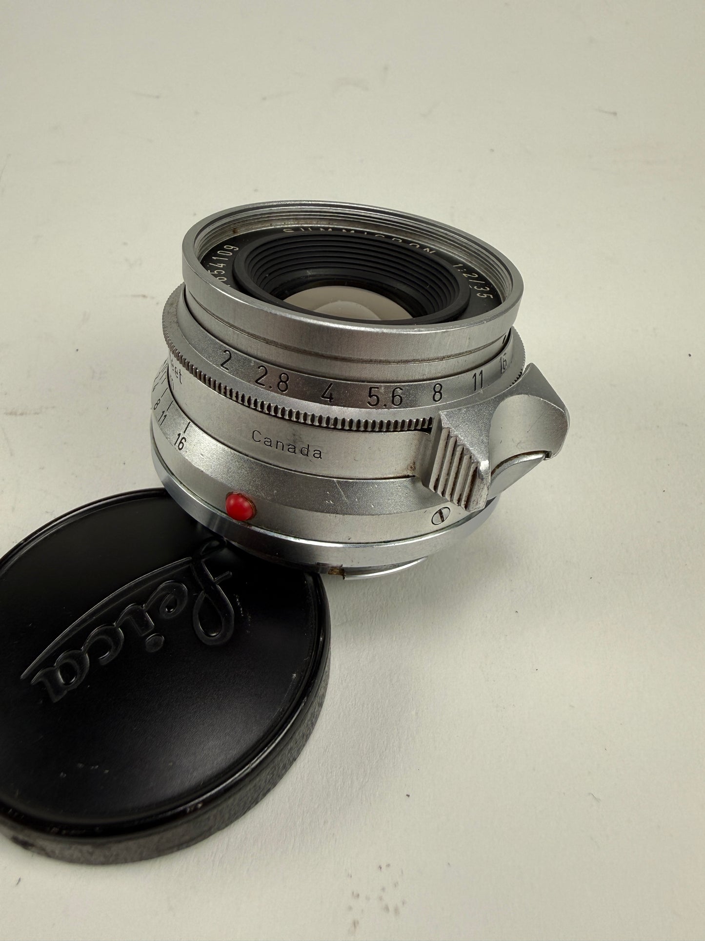 Leica Summicron 35mm f2 Canada 8 element Leica M mount