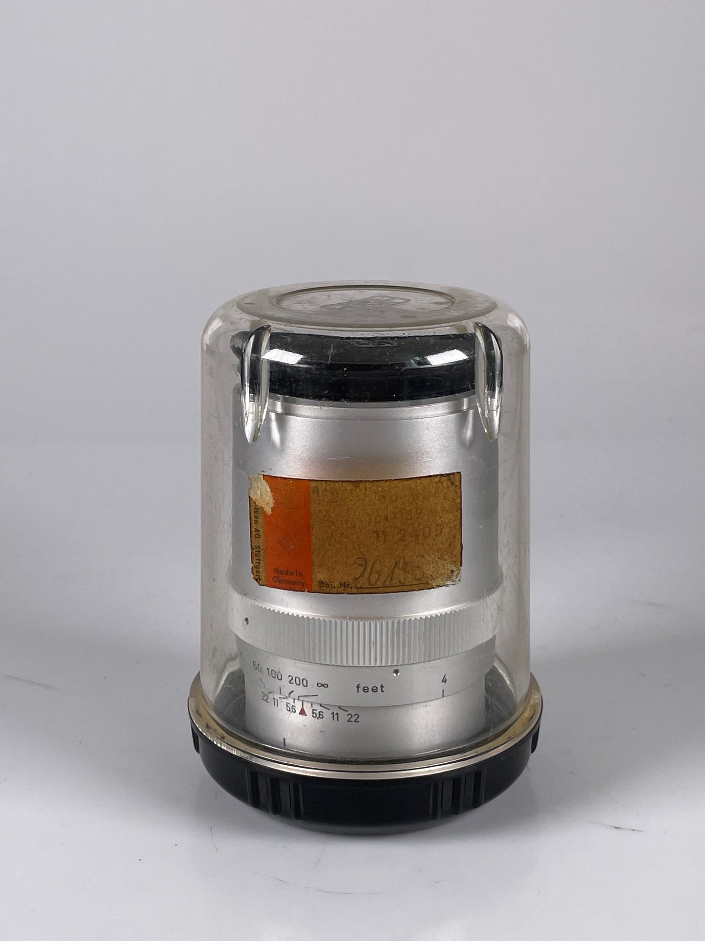 Contarex Carl Zeiss Sonnar 135mm f4 Lens chrome