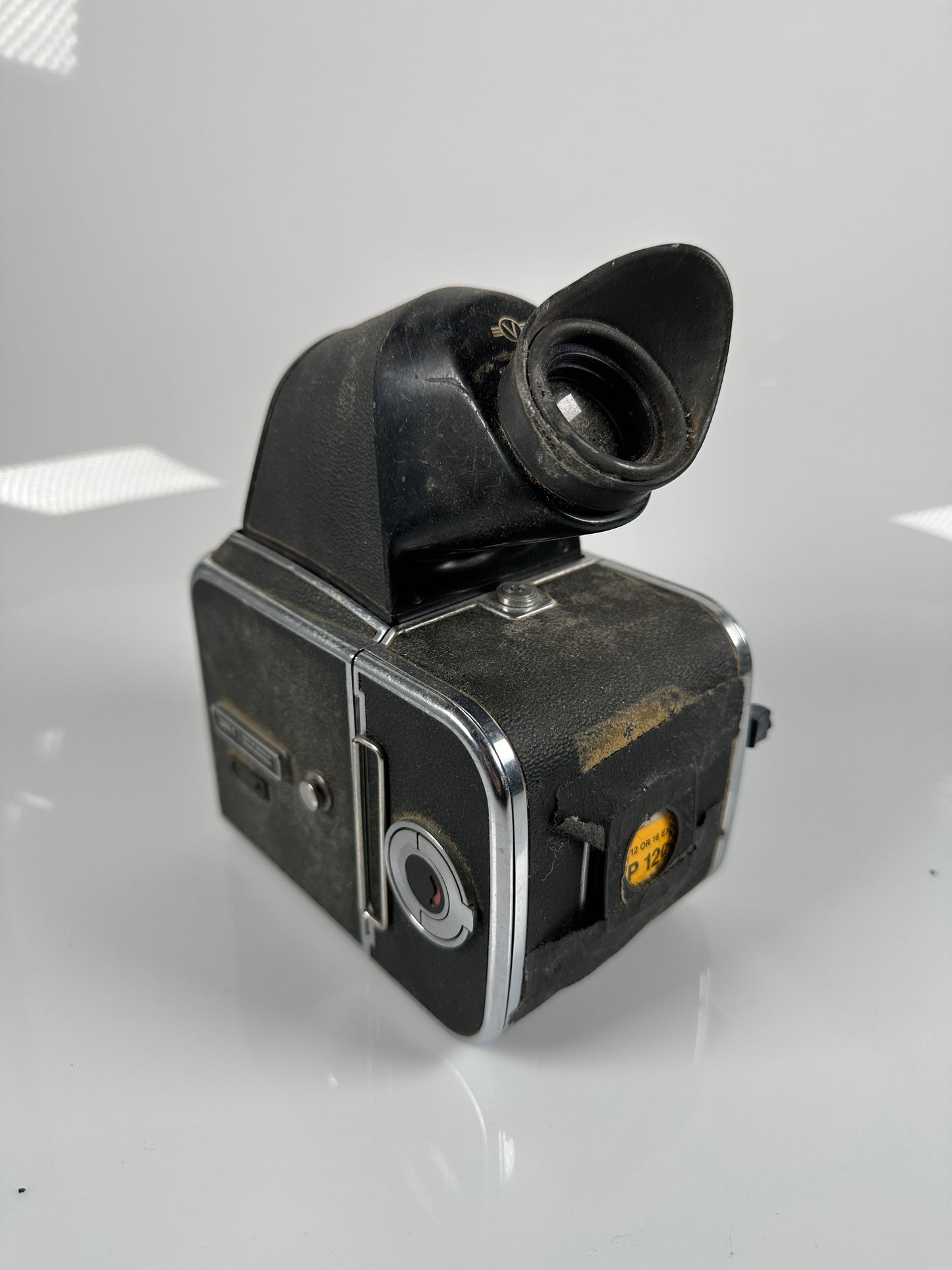 HASSELBLAD 500C Chrome CAMERA Body with NC2 prism, A12 120 back