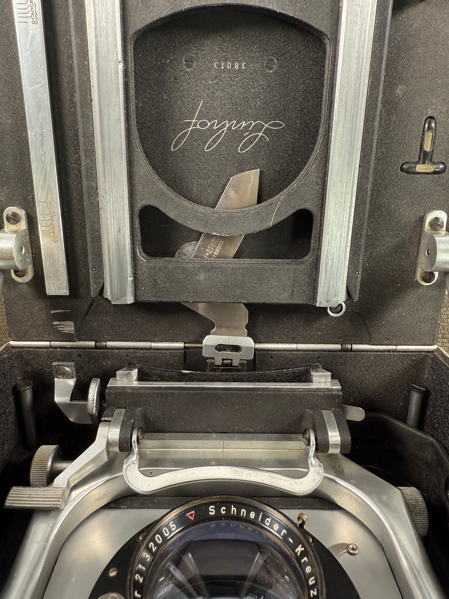 Linhof Technika Large Format 5x7 camera rare with 210mm f4.5 xenar length