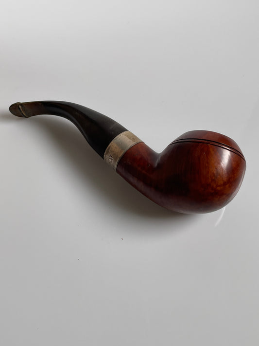 Peterson’s Sterling Silver 999 Pipe Early pre republic of Ireland “made in Ireland”