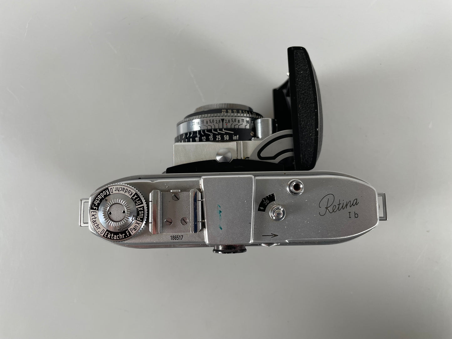 Kodak Retina Ib Chrome 35mm Camera w/ 50mm f2.8 Schneider Xenar Lens