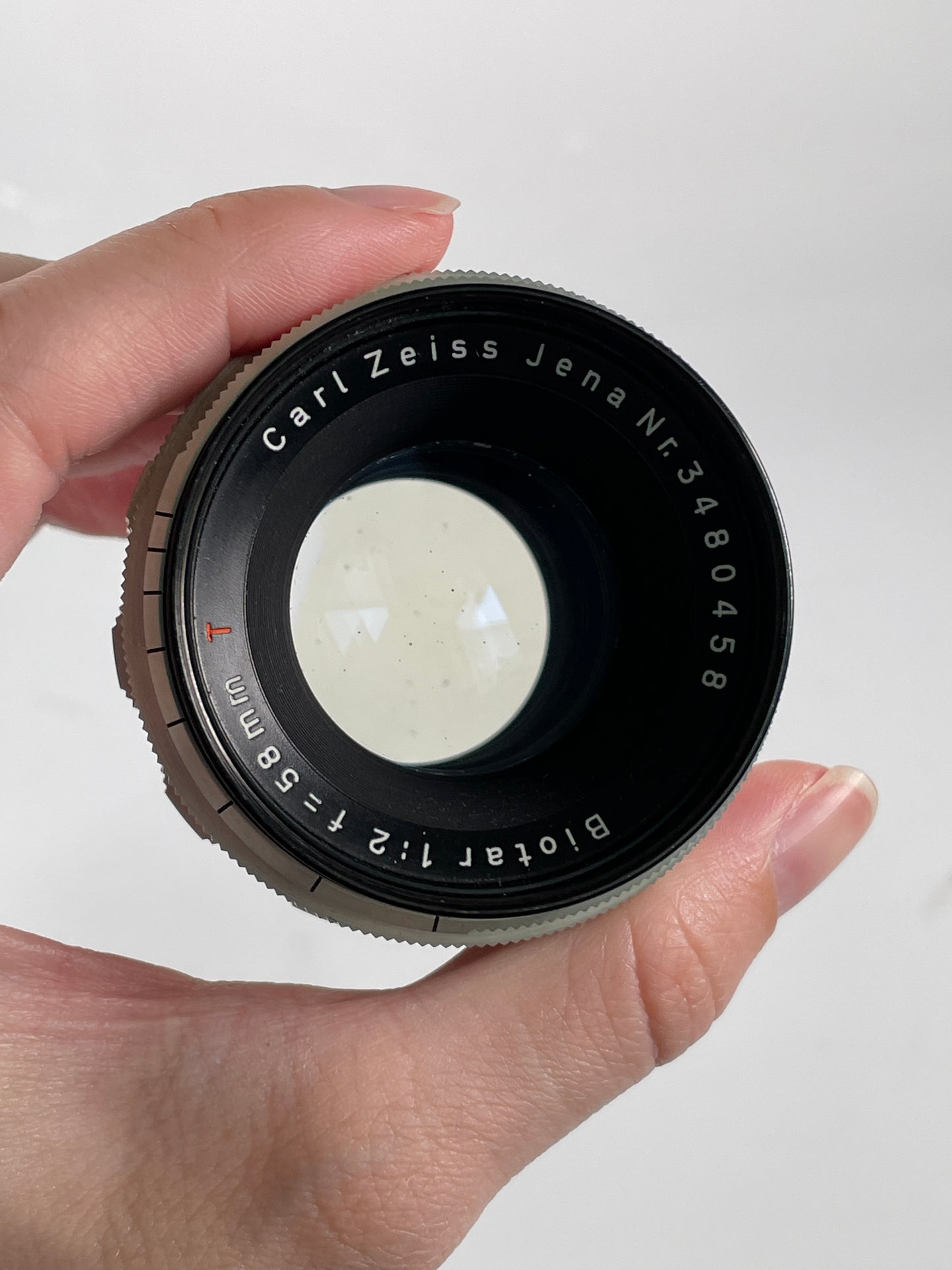 Carl Zeiss Jena Biotar T 58mm F2 Lens m42 mount