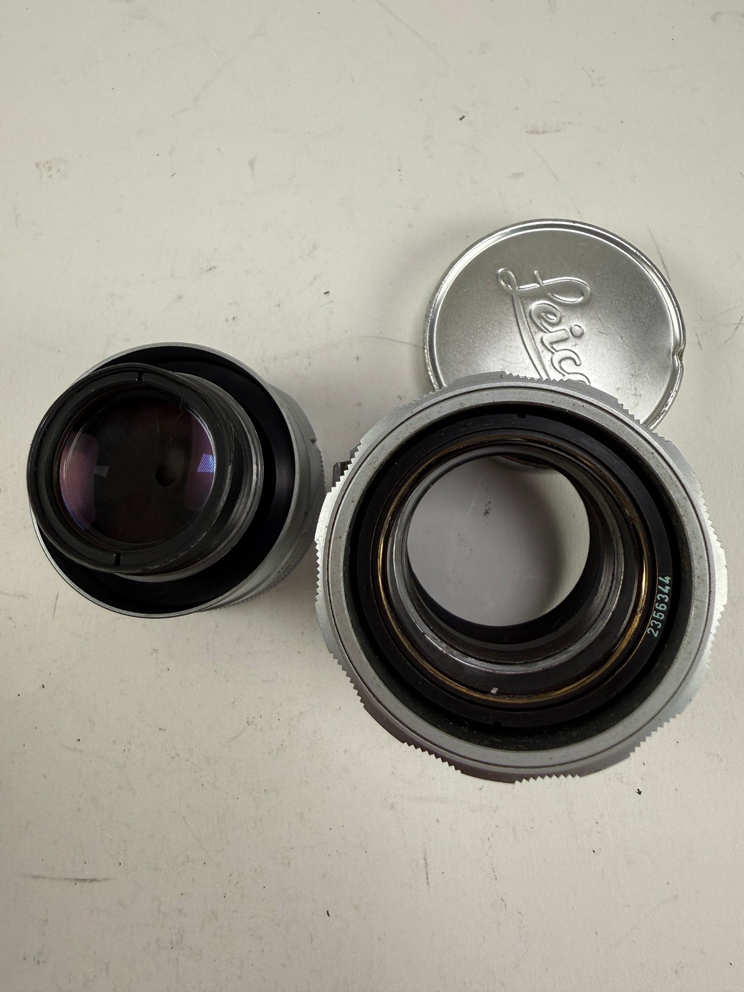 Leica Leitz Wetzlar Summicron-M 50mm F2 Dual Range DR Lens Rigid 235xxxx for M2-R