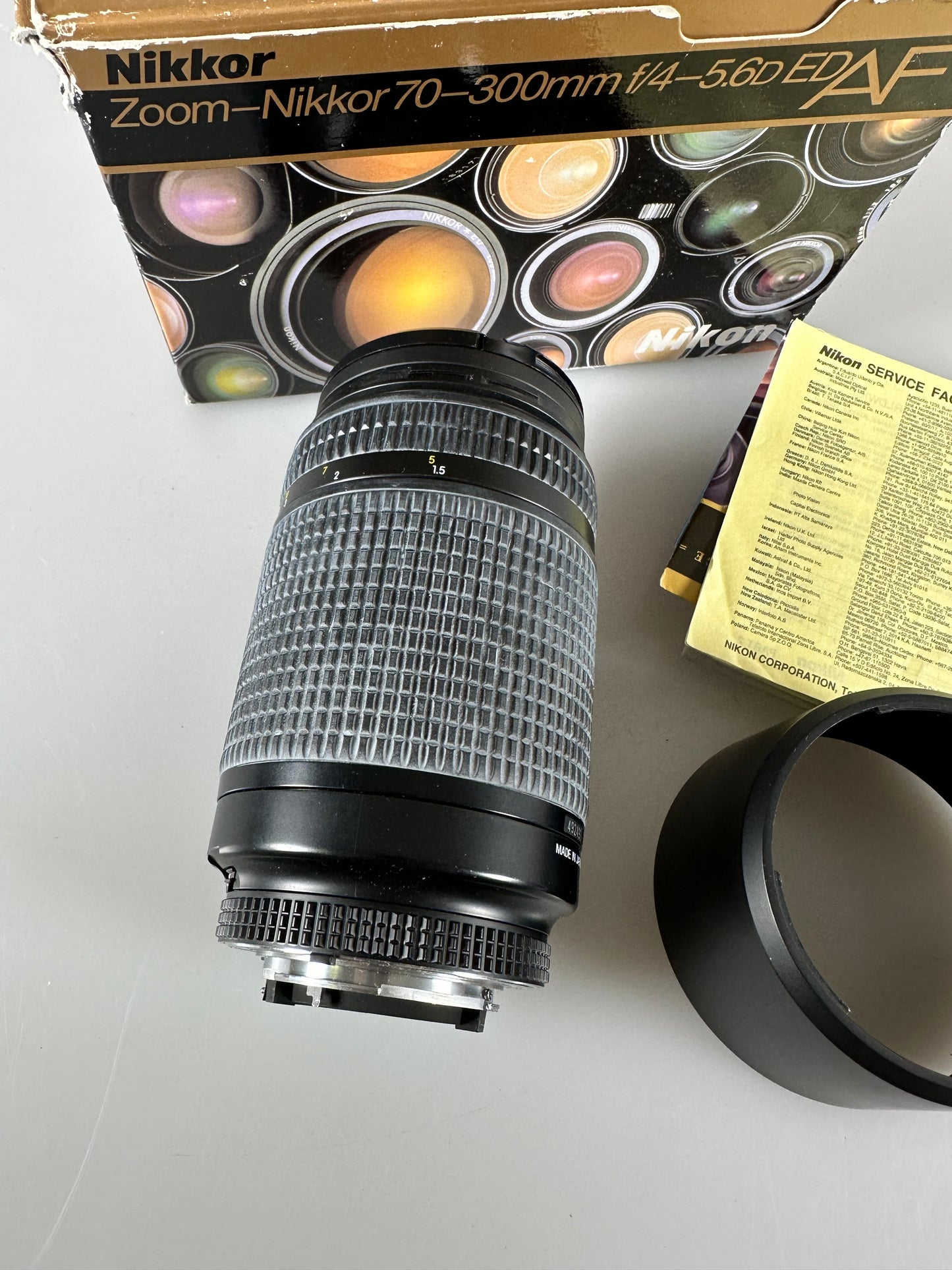 Nikon AF 70-300mm f4-5.6 D ED Lens