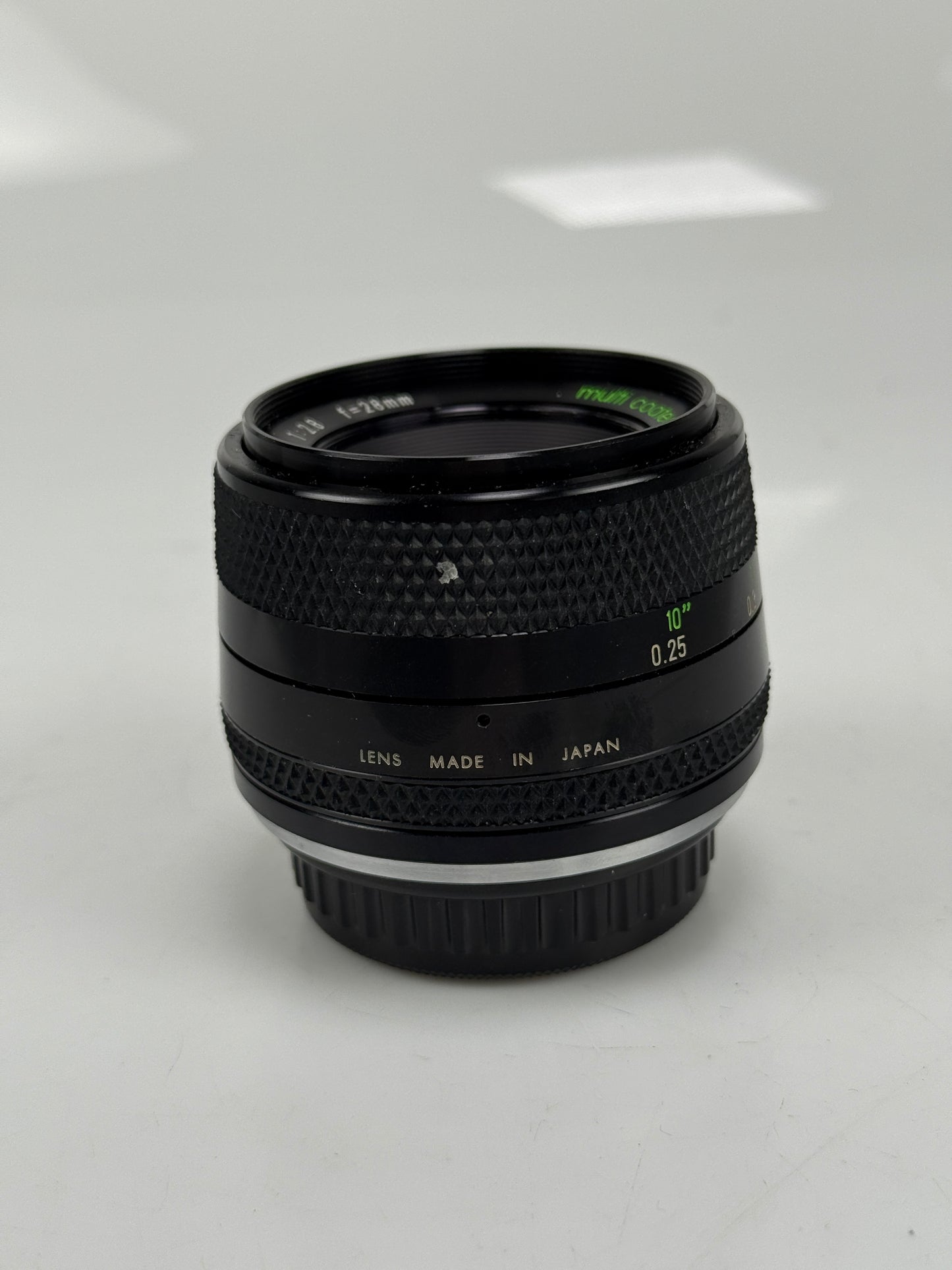 Chinon multi coated 28mm f2.8 K mount lens