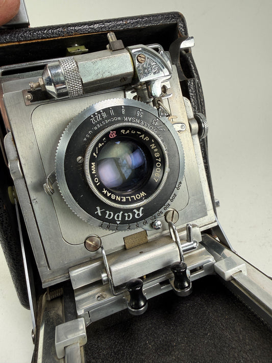 Busch Pressman 2x3 Field Press Camera w/ Wollensak 101mm f4.5 lens