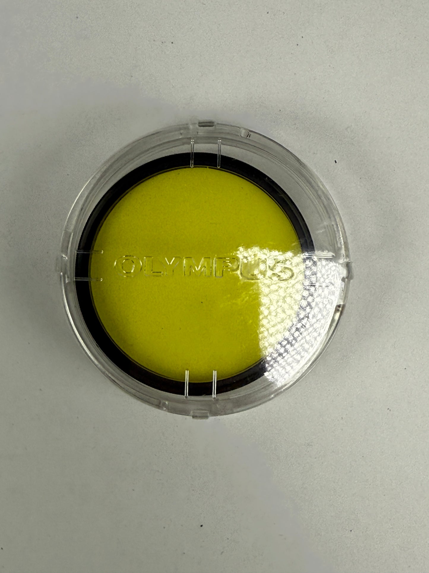 OLYMPUS Yellow Y48 (Y2) 55MM SCREW IN CLEAN METAL FILTER