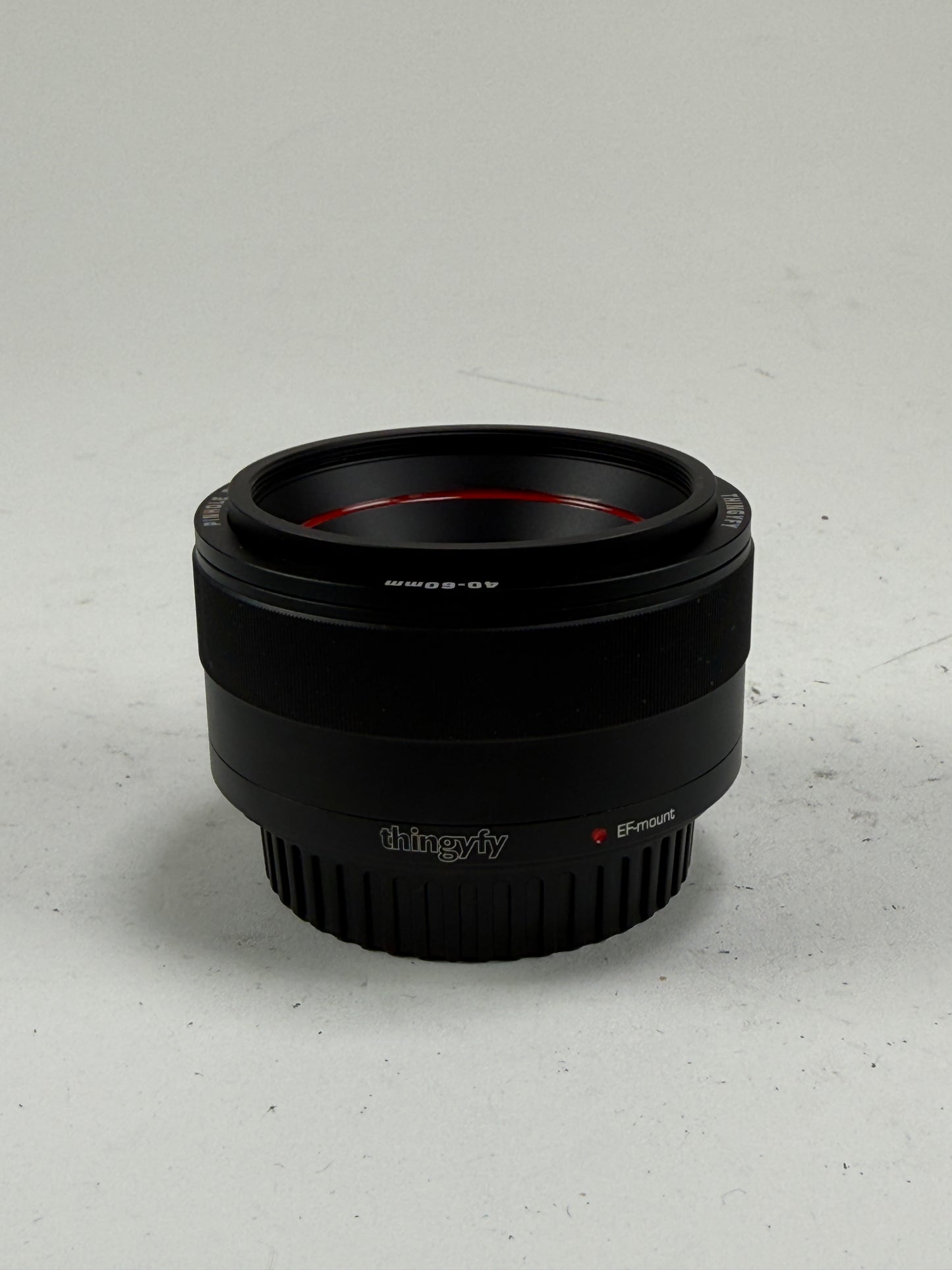 Thingyfy Pinhole Pro X 40-60mm Zoom Pinhole Lens f/0.25 Manual Canon EF