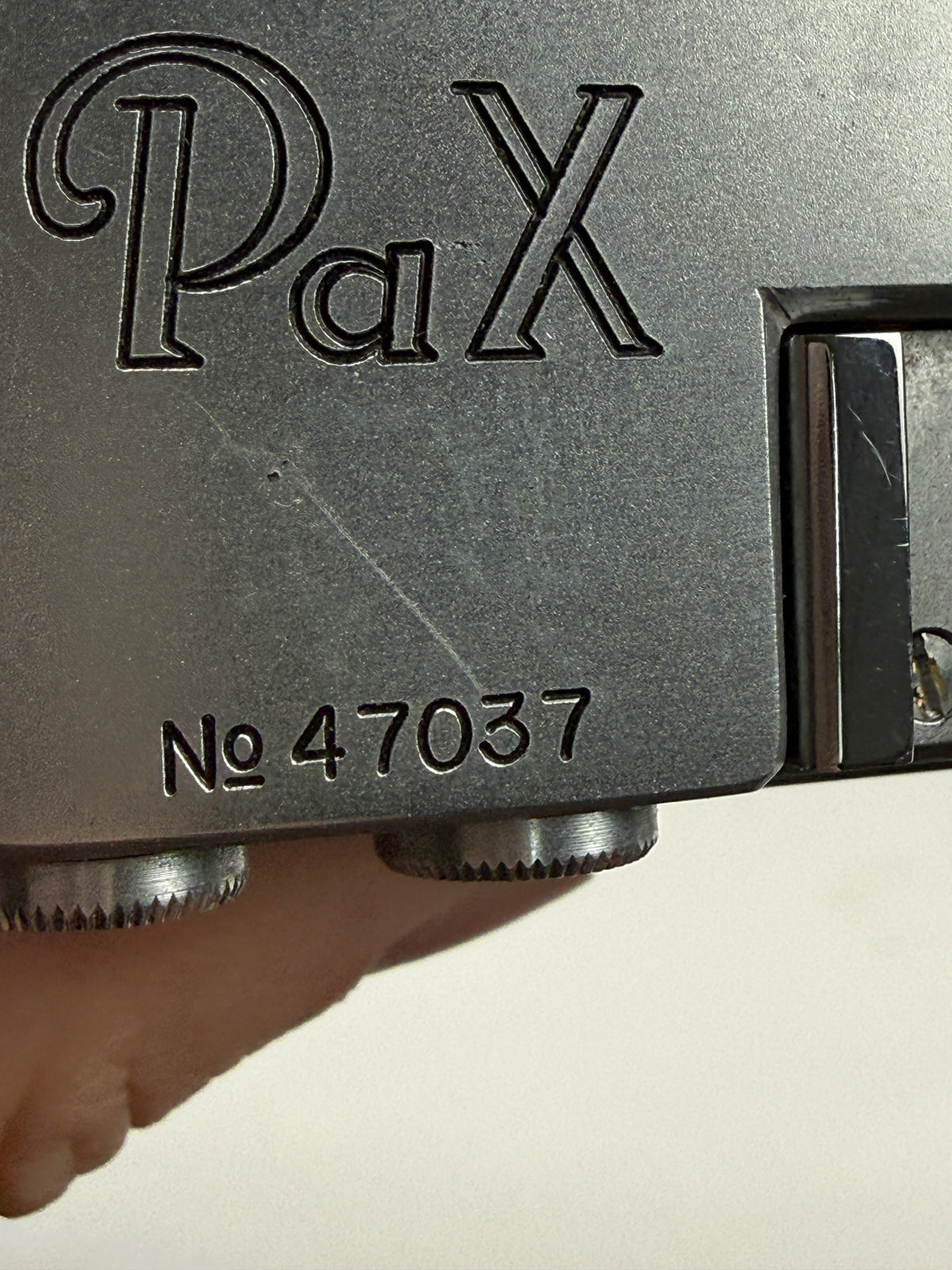 PAX 35mm Rangefinder Camera Luminor Anastigmat 45mm f3.5 Case, hood