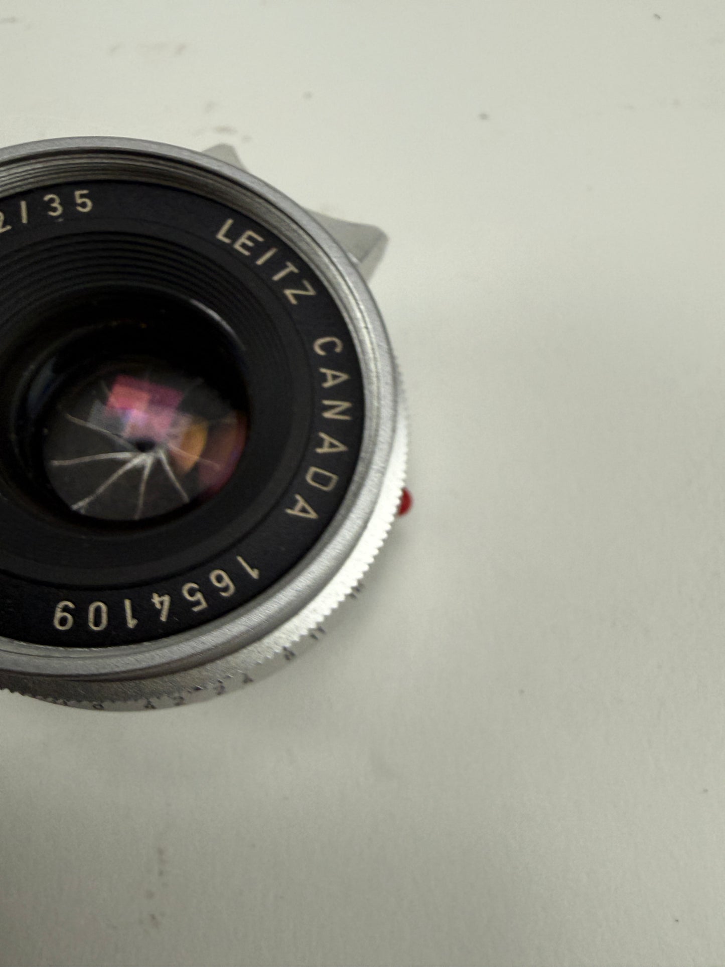 Leica Summicron 35mm f2 Canada 8 element Leica M mount