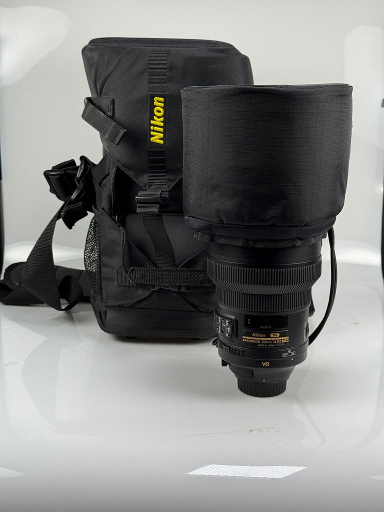 Nikon Nikkor AF-S 200mm F2 G ED VR II Lens