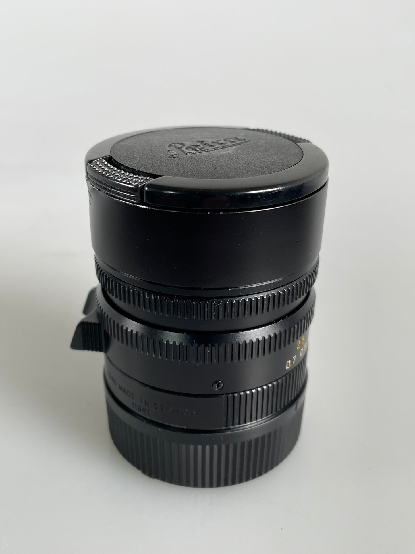 Leica 50MM f1.4 SUMMILUX-M ASPH 6BIT BLACK LENS 11891