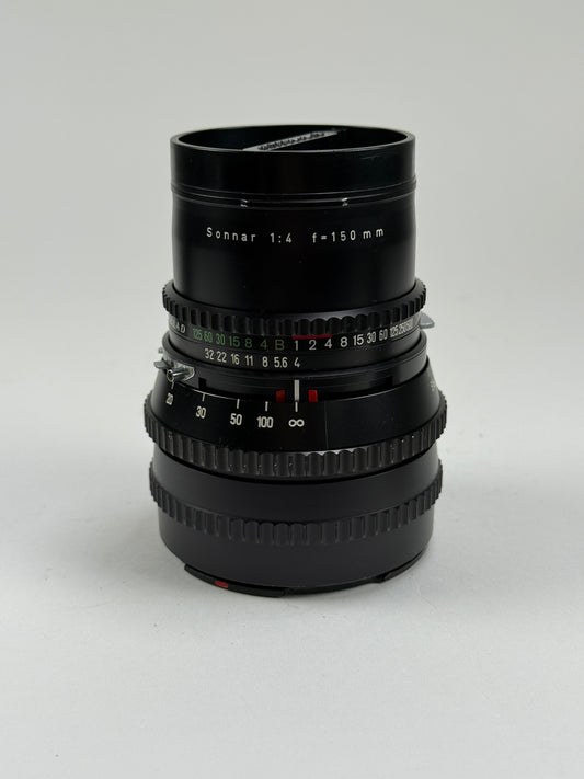 Hasselblad 150mm f4 Zeiss Sonnar C T* Lens 150/4 black